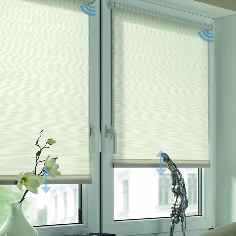 Sonnenschutz Elektrorollo Easyfix Dekor Streifen weiss beige Zimmer Symbole 800x800.jpg